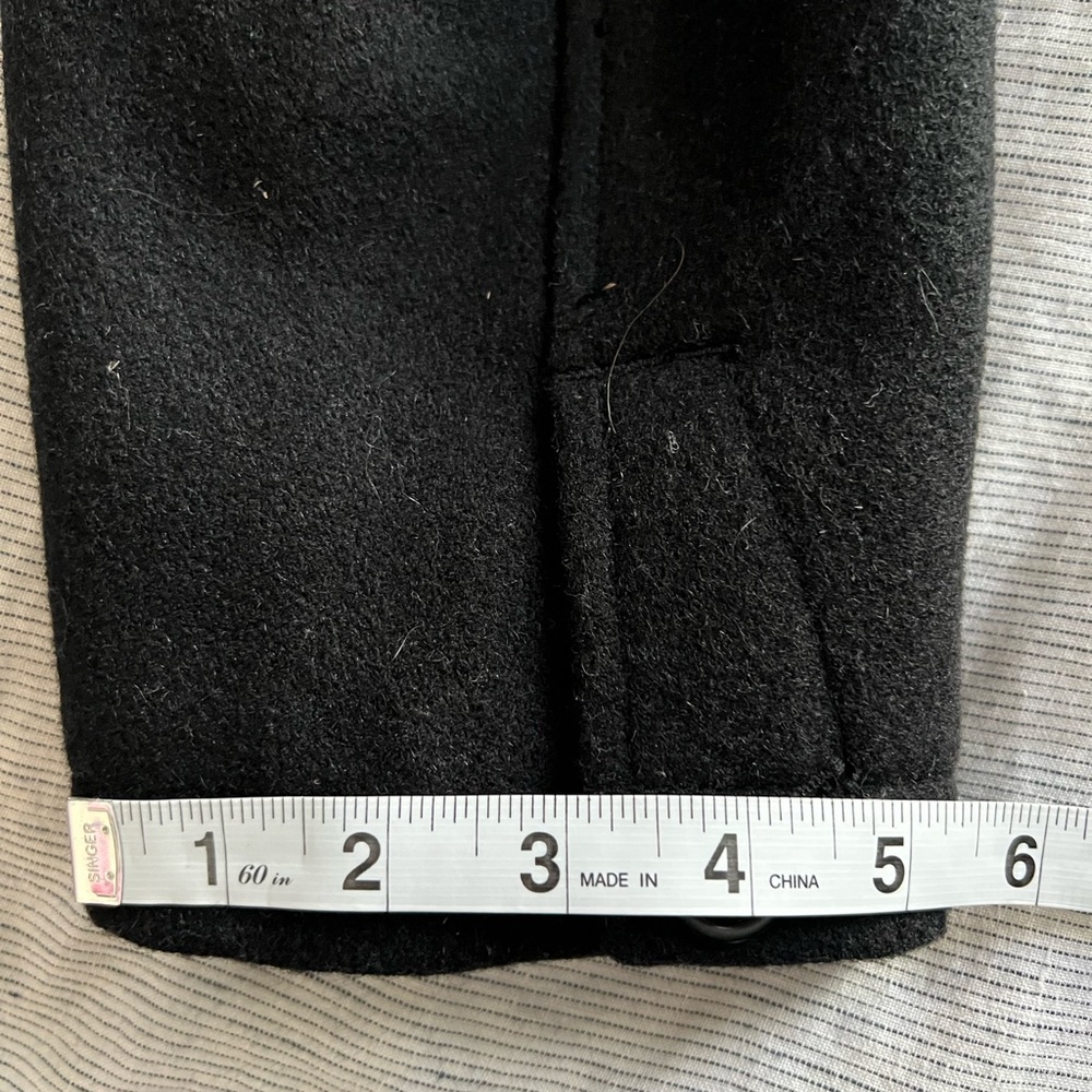J. Crew Black University Jacket Pea Coat - Vintage - Men’s - Picture 16 of 16